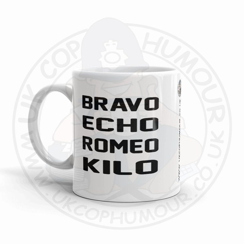 Bravo Echo Romeo Kilo Mug