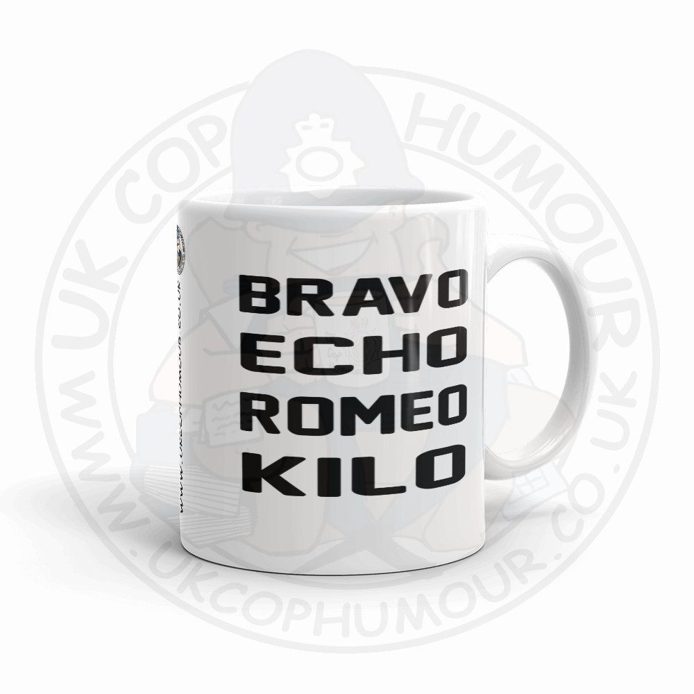 Bravo Echo Romeo Kilo Mug - Image 3