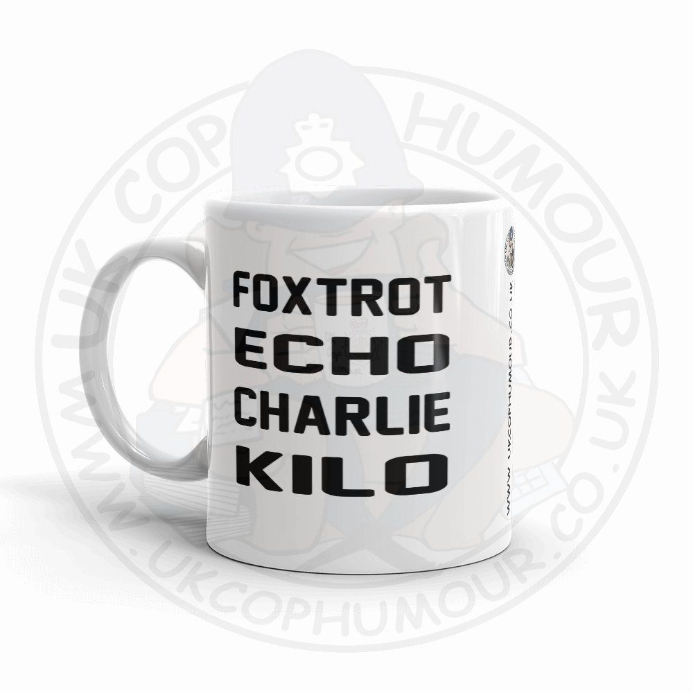 Foxtrot Echo Charlie Kilo Mug