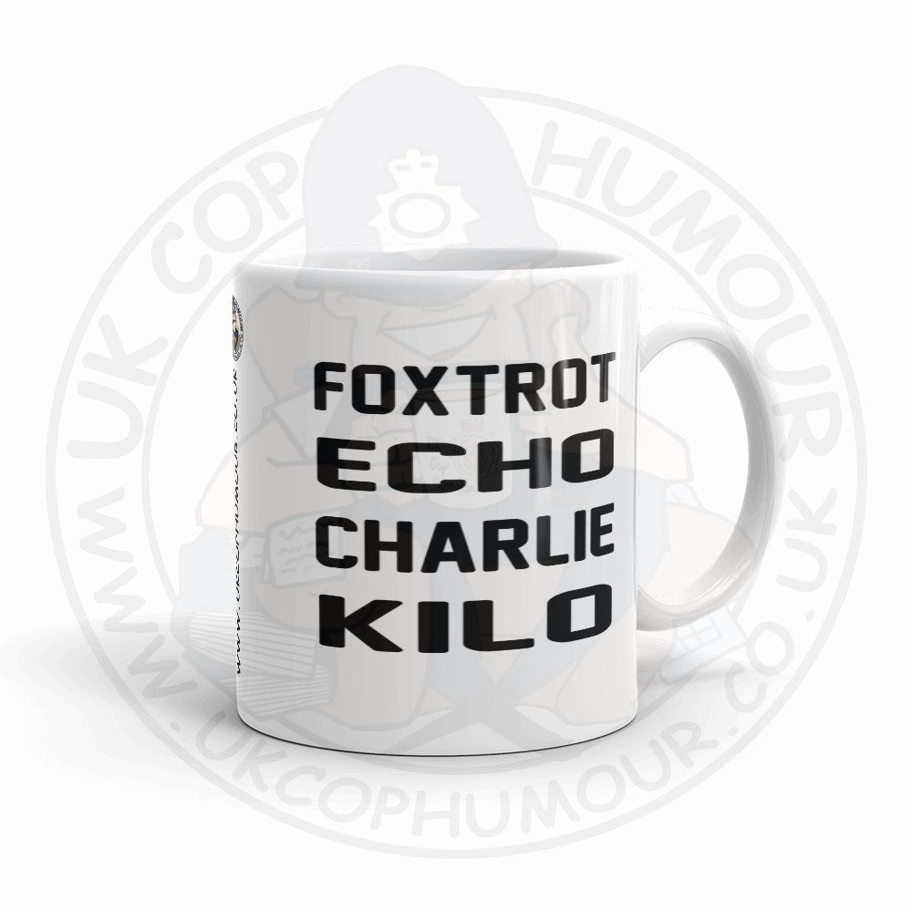 Foxtrot Echo Charlie Kilo Mug - Image 3