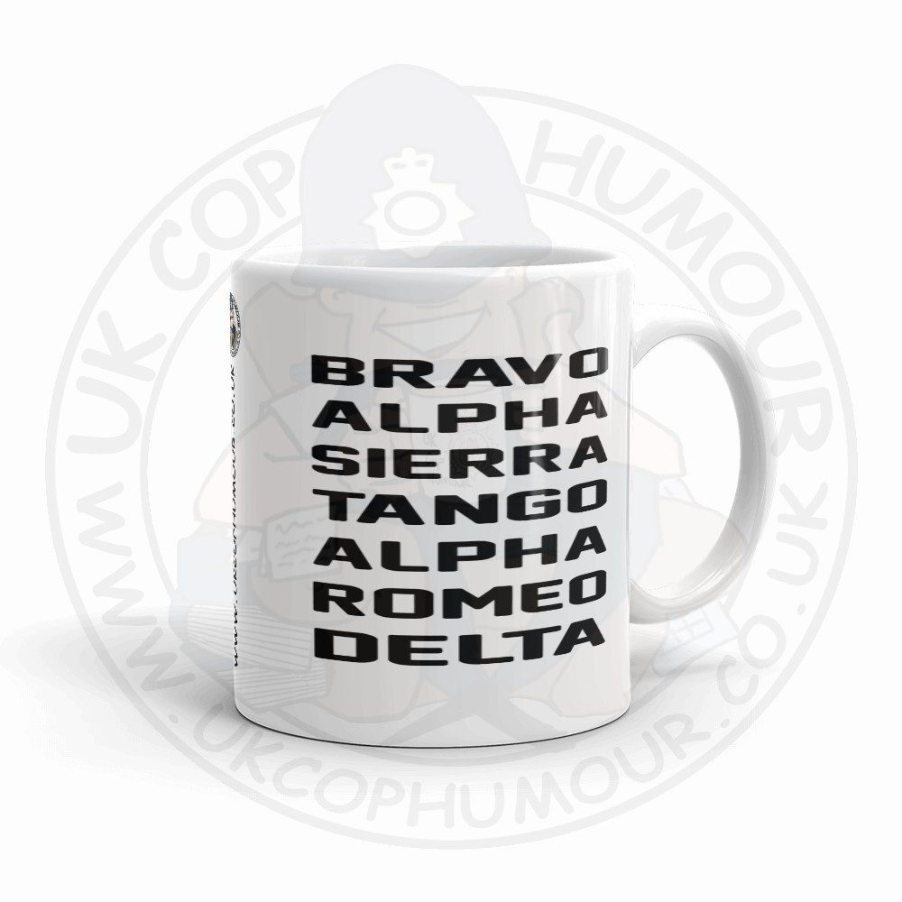 Bravo Alpha Sierra Tango Alpha Romeo Delta Mug - Image 3