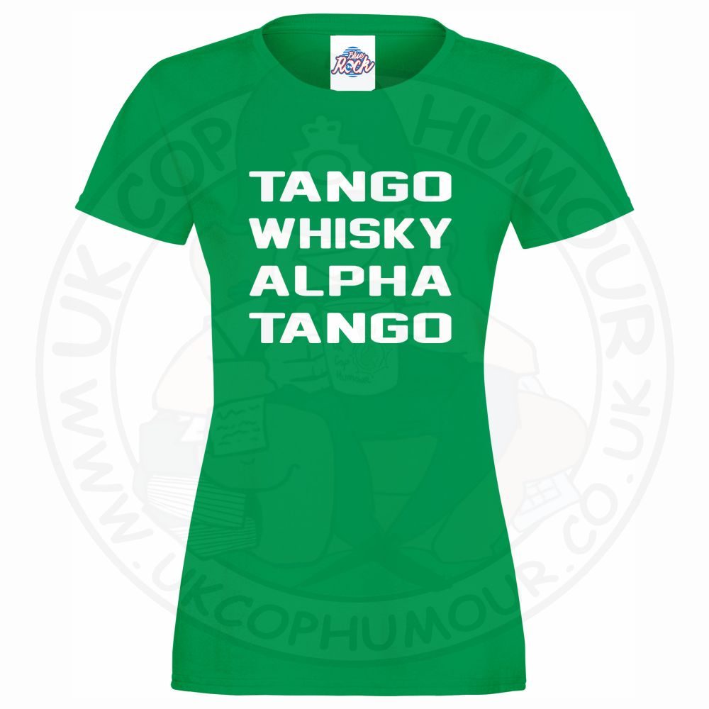 Womens Tango Whisky Alpha Tango T-Shirt - Image 2
