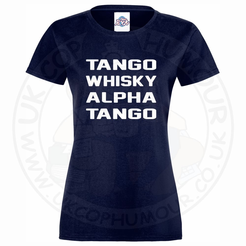 Womens Tango Whisky Alpha Tango T-Shirt - Image 4
