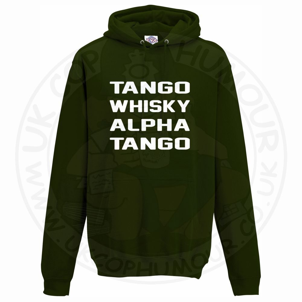 Unisex Tango Whisky Alpha Tango Hoodie - Image 4