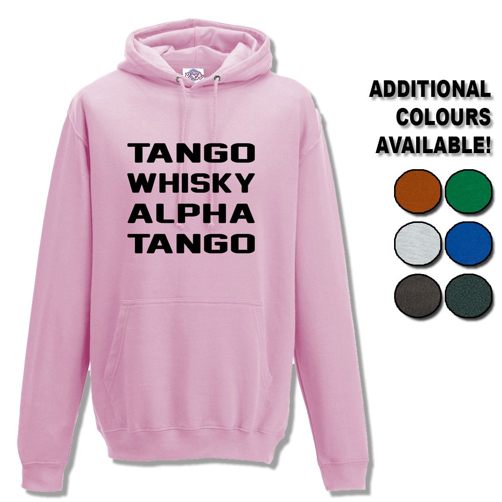 Unisex Tango Whisky Alpha Tango Hoodie