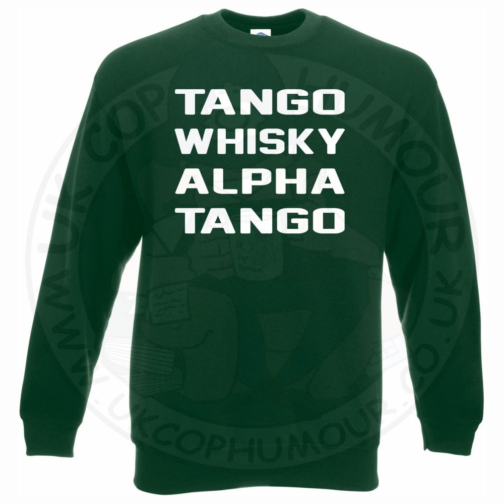 Tango Whisky Alpha Tango Sweatshirt - Image 3