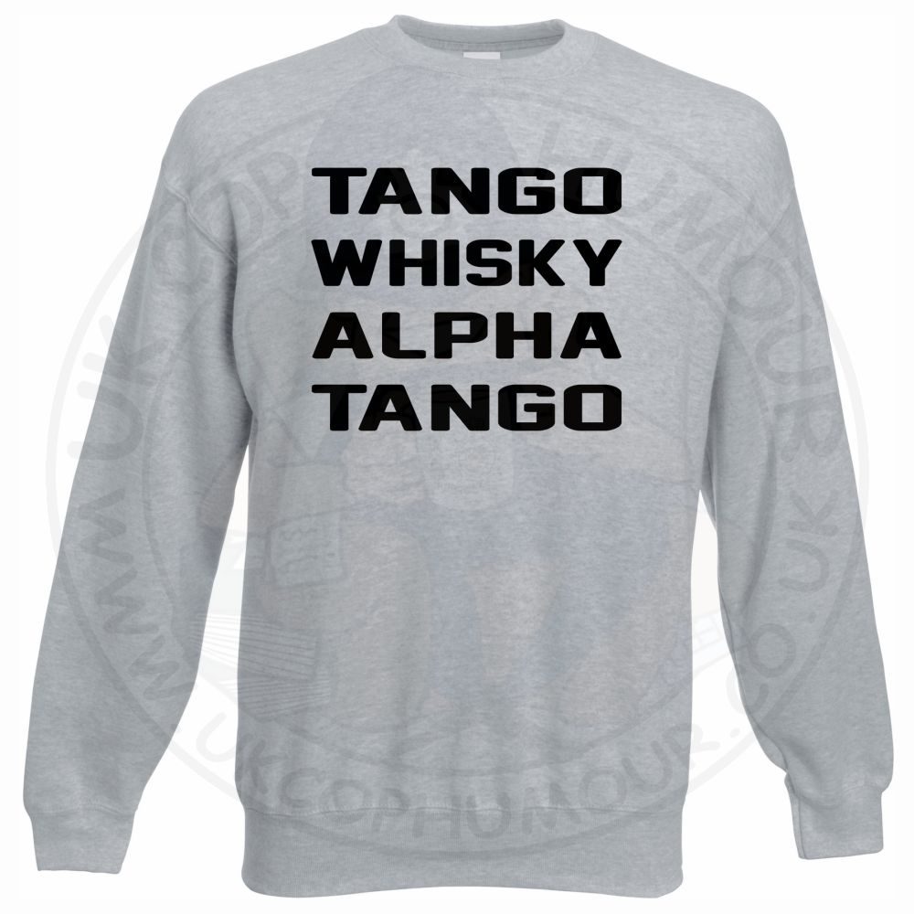 Tango Whisky Alpha Tango Sweatshirt - Image 4