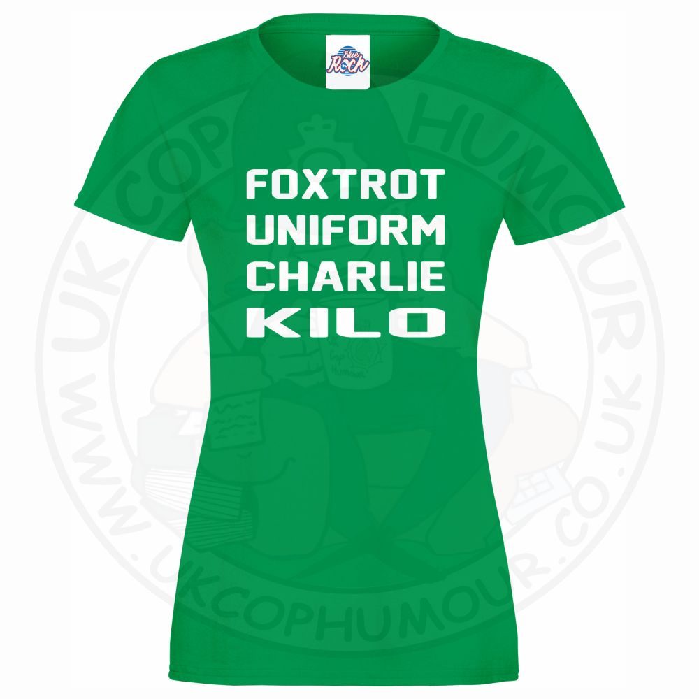 Womens Foxtrot Uniform Charlie Kilo T-Shirt - Image 2