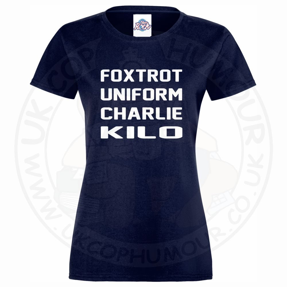 Womens Foxtrot Uniform Charlie Kilo T-Shirt - Image 4