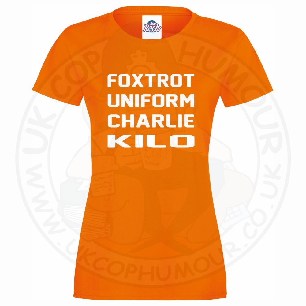Womens Foxtrot Uniform Charlie Kilo T-Shirt - Image 5