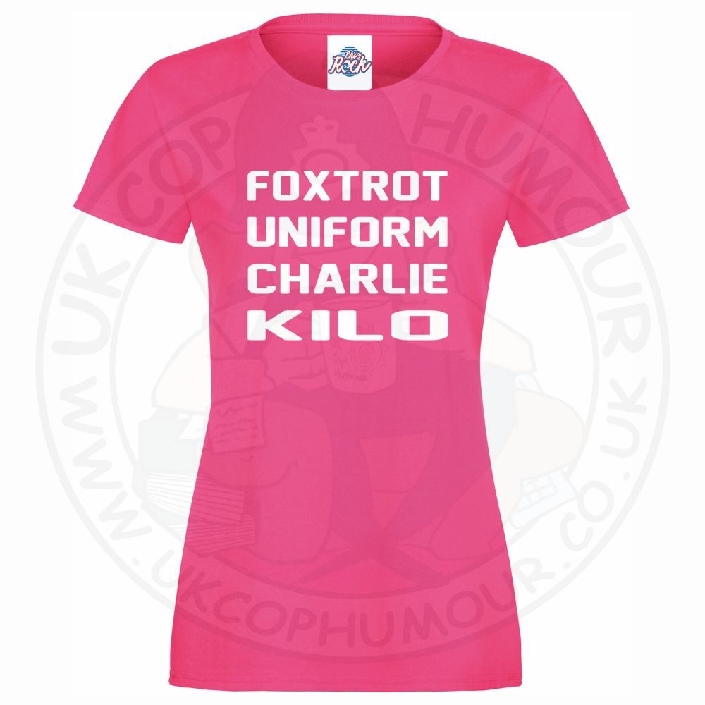 Womens Foxtrot Uniform Charlie Kilo T-Shirt - Image 6