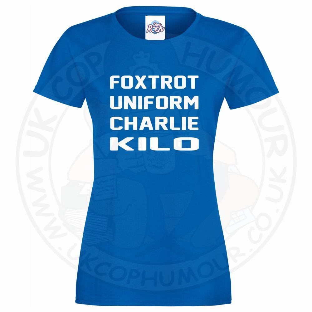 Womens Foxtrot Uniform Charlie Kilo T-Shirt - Image 8