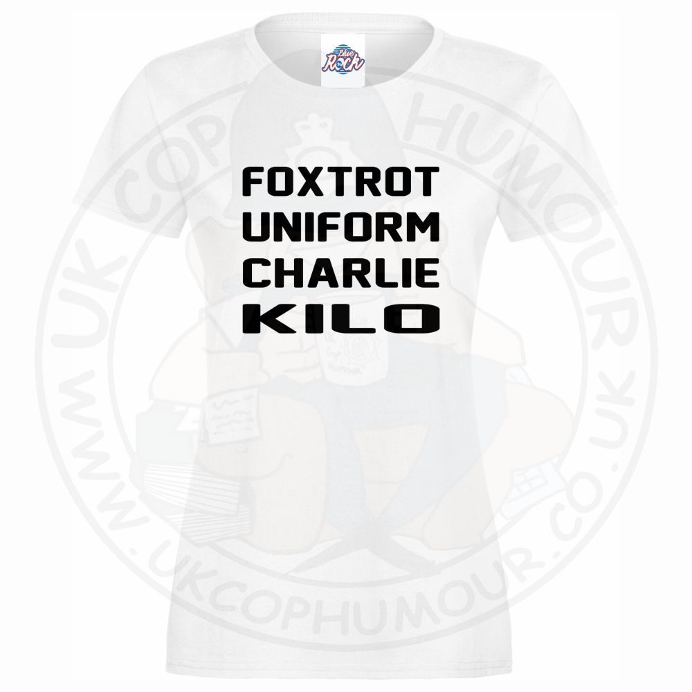 Womens Foxtrot Uniform Charlie Kilo T-Shirt - Image 9