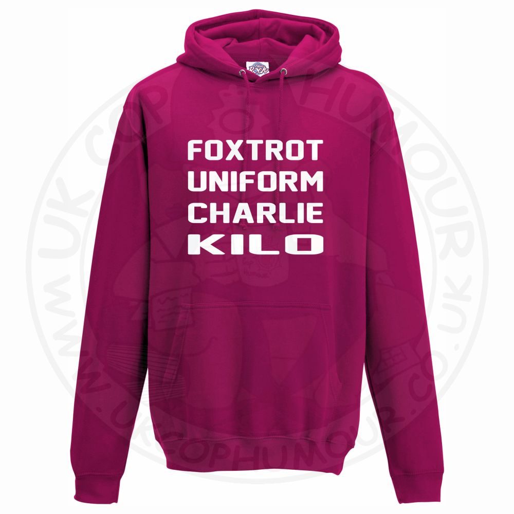 Unisex Foxtrot Uniform Charlie Kilo Hoodie - Image 6