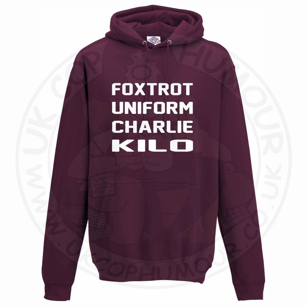 Unisex Foxtrot Uniform Charlie Kilo Hoodie - Image 7