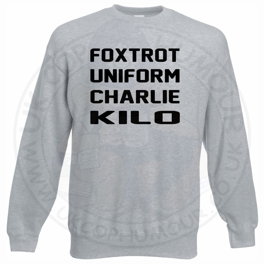 Foxtrot Uniform Charlie Kilo Sweatshirt - Image 4