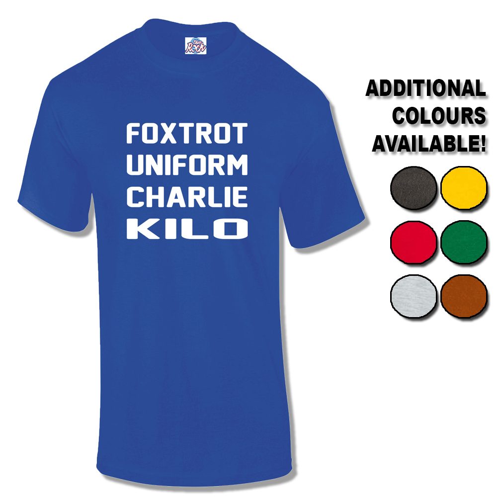 Mens Foxtrot Uniform Charlie Kilo T-Shirt