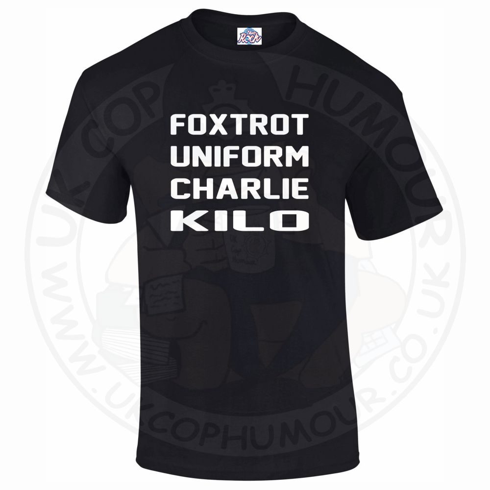 Mens Foxtrot Uniform Charlie Kilo T-Shirt - Image 2