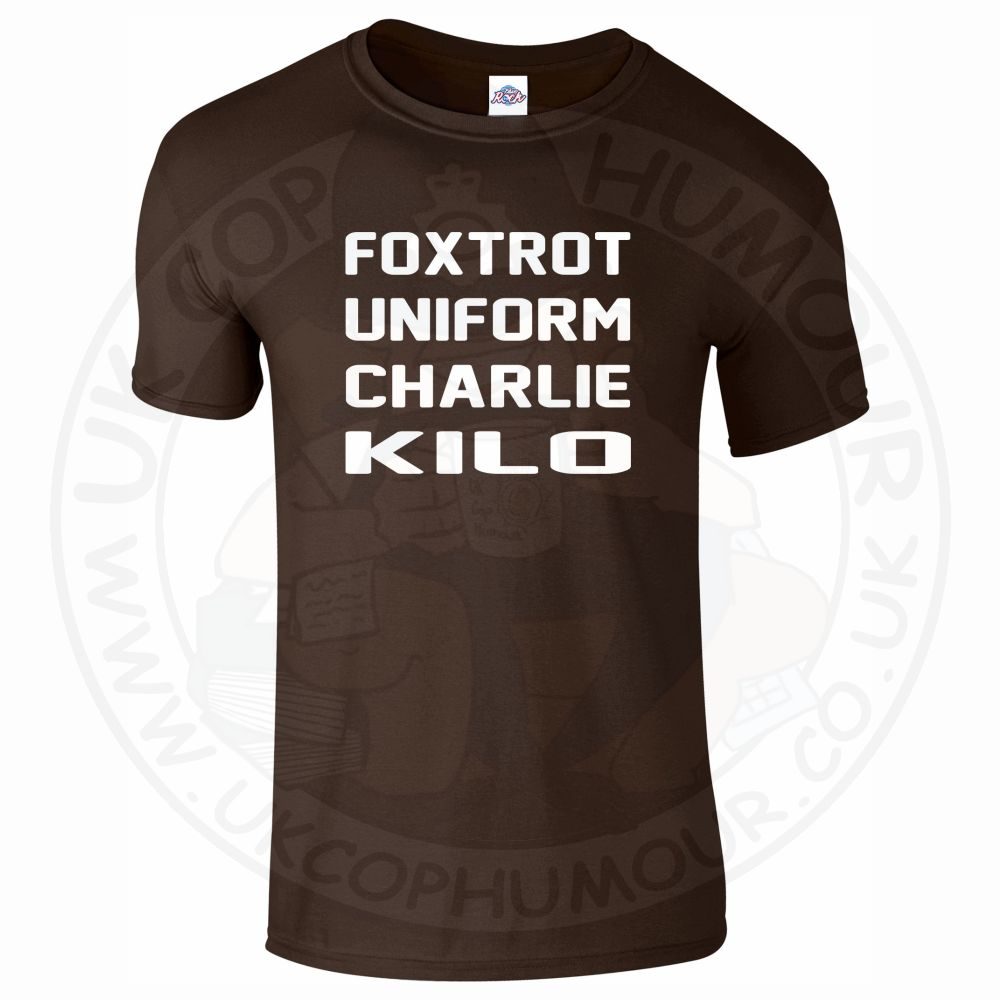 Mens Foxtrot Uniform Charlie Kilo T-Shirt - Image 5