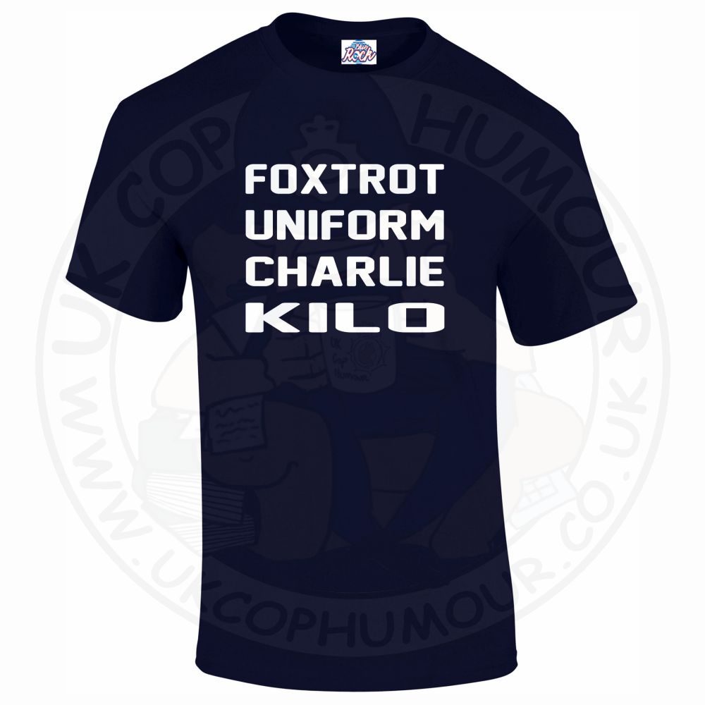 Mens Foxtrot Uniform Charlie Kilo T-Shirt - Image 12