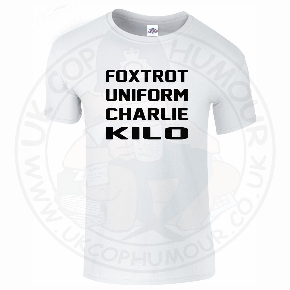 Mens Foxtrot Uniform Charlie Kilo T-Shirt - Image 17
