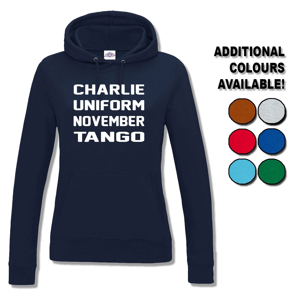 Womens Charlie Uniform November Tango Hoodie