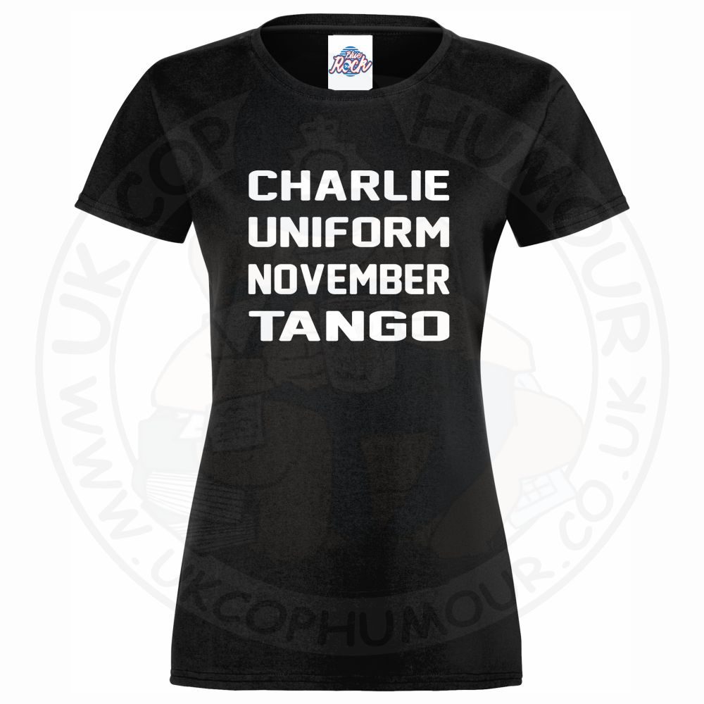 Womens Charlie Uniform November Tango T-Shirt - Image 2