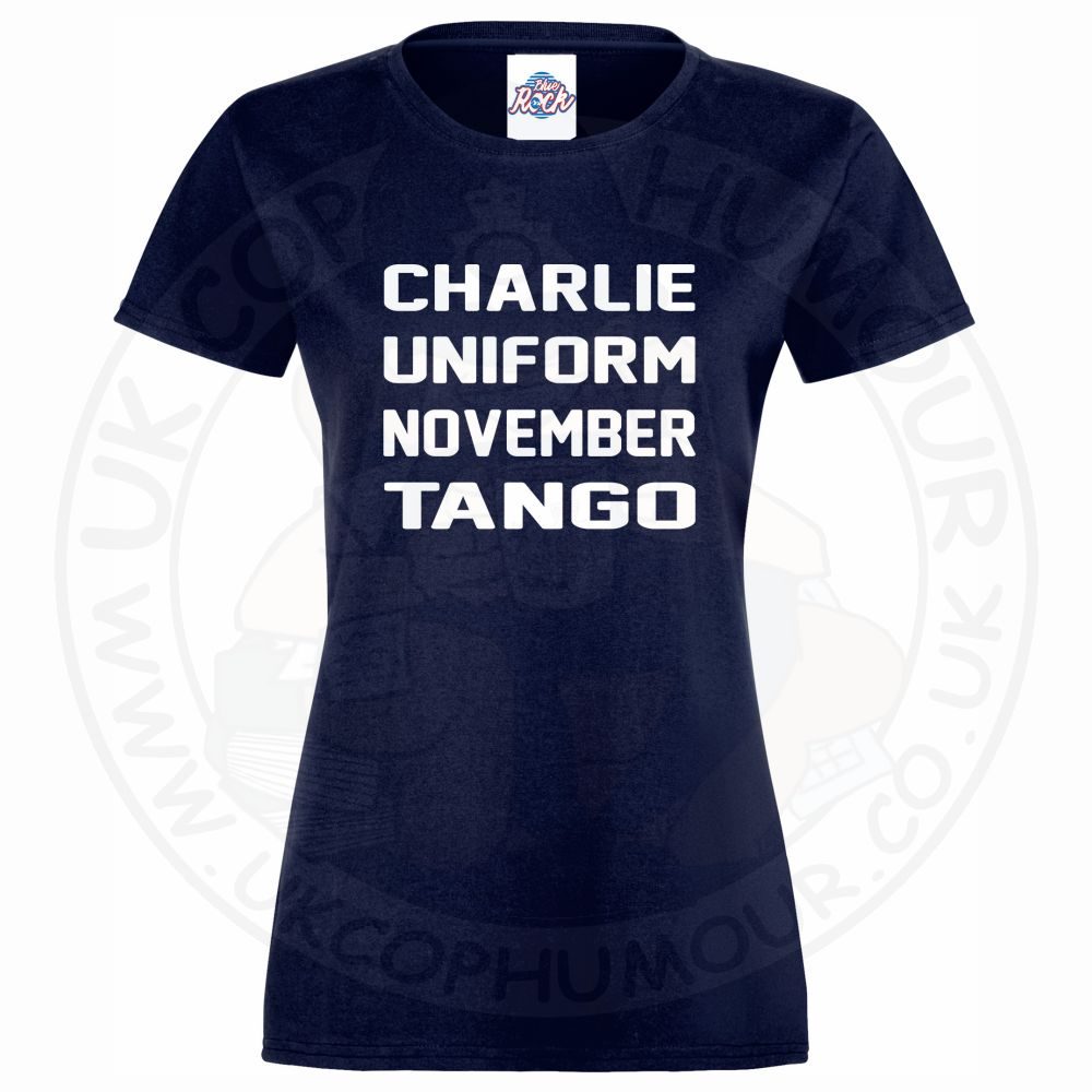 Womens Charlie Uniform November Tango T-Shirt - Image 4