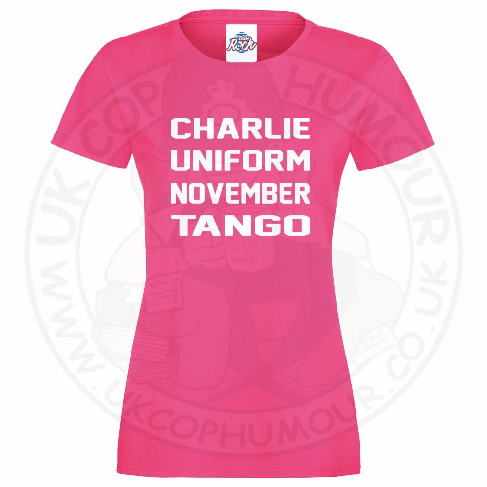 Womens Charlie Uniform November Tango T-Shirt - Image 6