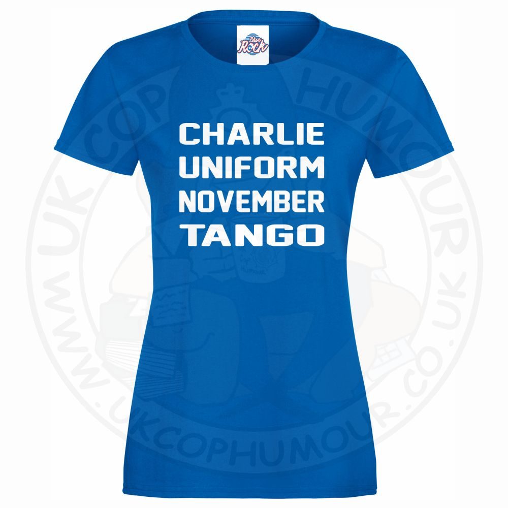 Womens Charlie Uniform November Tango T-Shirt - Image 8