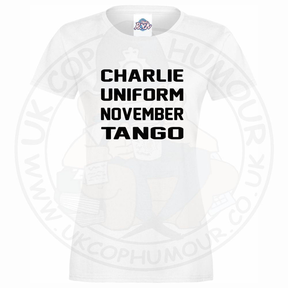 Womens Charlie Uniform November Tango T-Shirt - Image 9