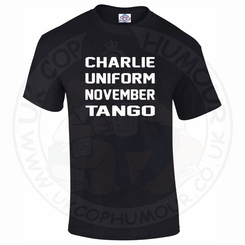 Mens Charlie Uniform November Tango T-Shirt - Image 2