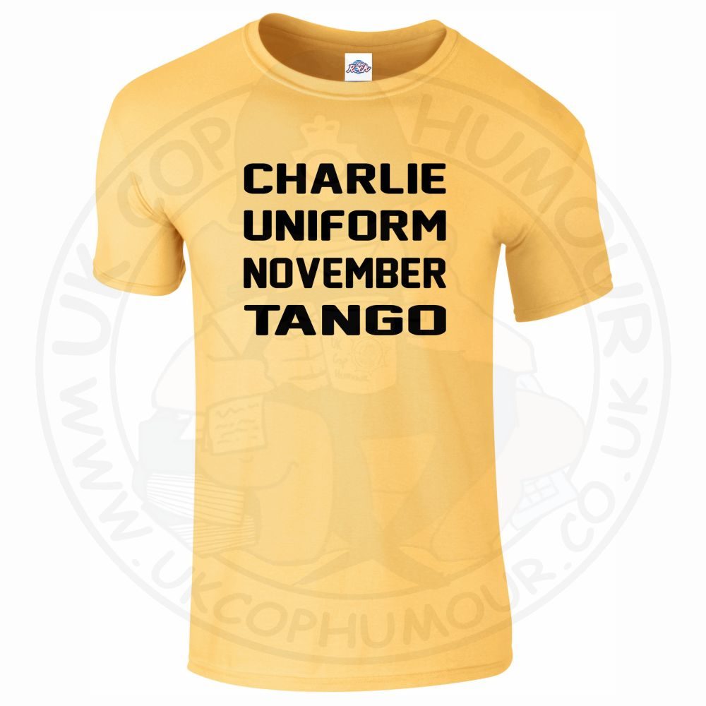 Mens Charlie Uniform November Tango T-Shirt - Image 14