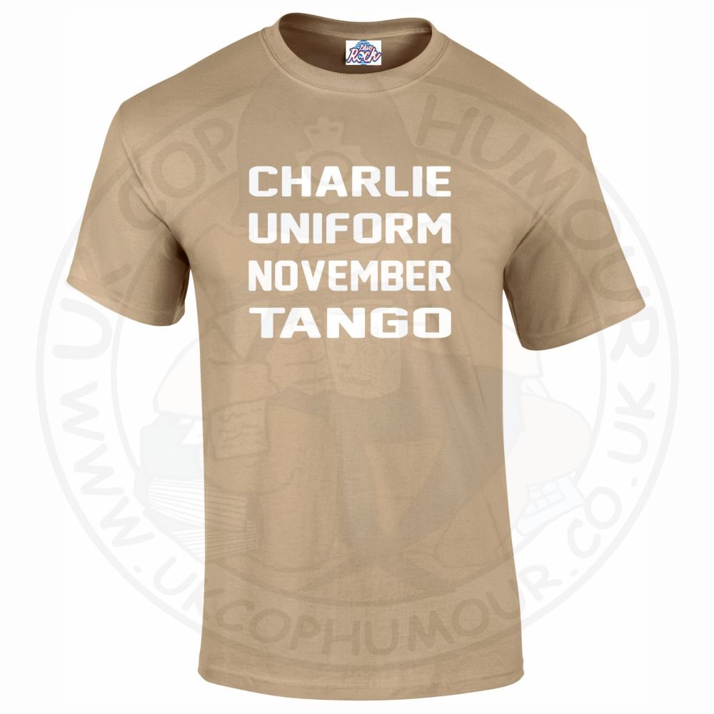 Mens Charlie Uniform November Tango T-Shirt - Image 6
