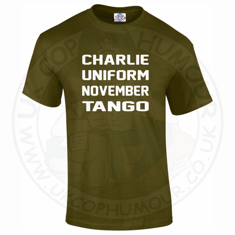 Mens Charlie Uniform November Tango T-Shirt - Image 11