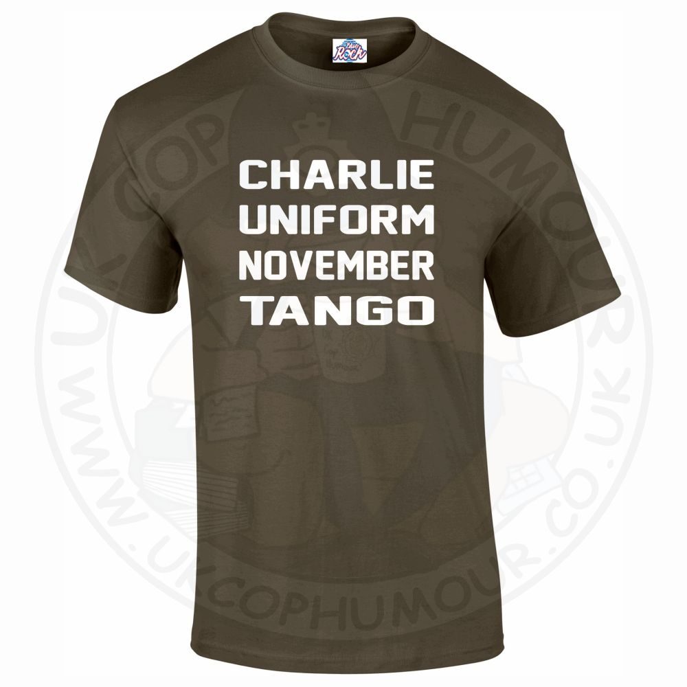 Mens Charlie Uniform November Tango T-Shirt - Image 13