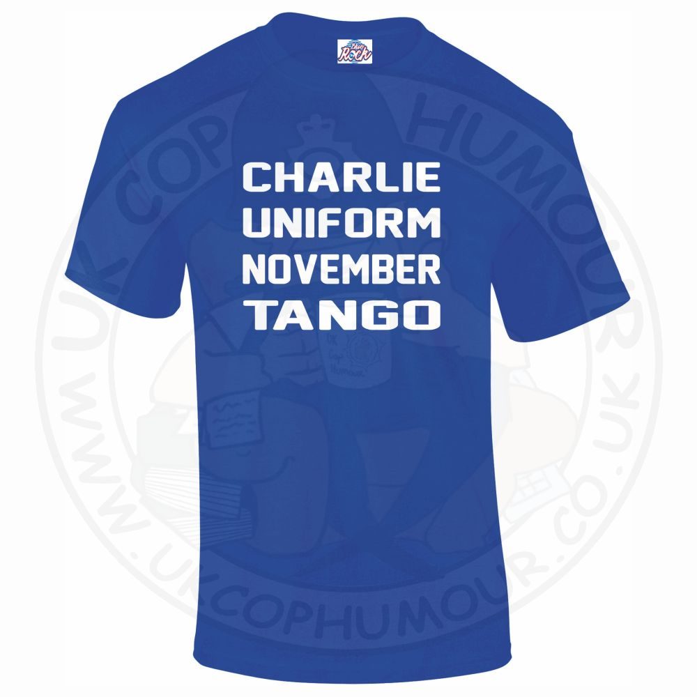 Mens Charlie Uniform November Tango T-Shirt - Image 17