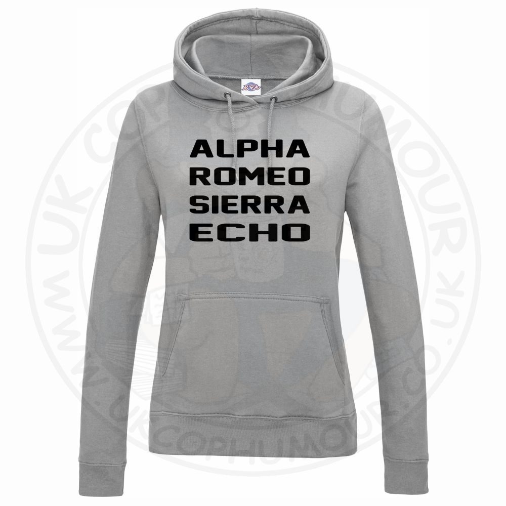 Womens Alpha Romeo Sierra Echo Hoodie - Image 5