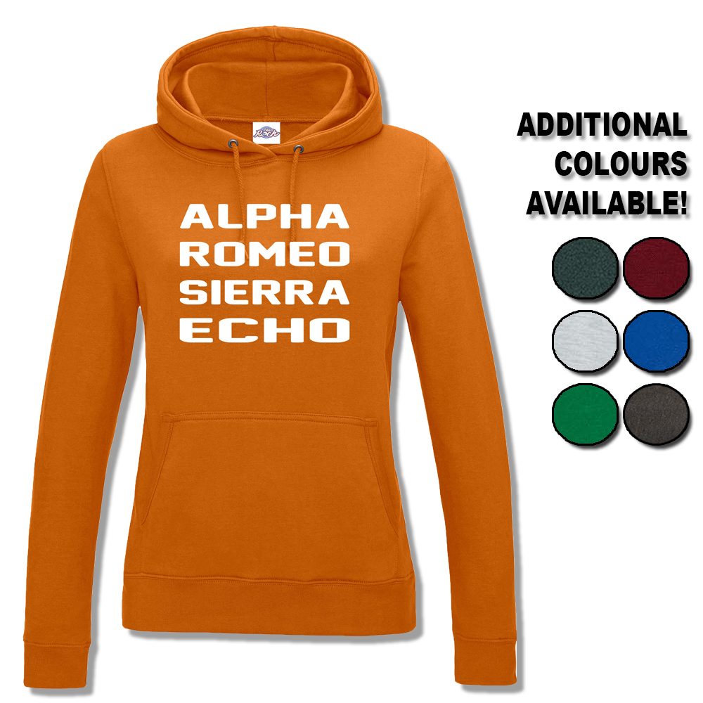 Womens Alpha Romeo Sierra Echo Hoodie