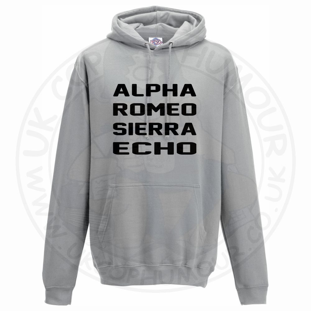 Unisex Alpha Romeo Sierra Echo Hoodie - Image 5