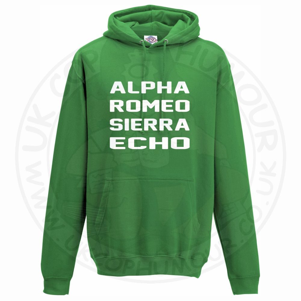 Unisex Alpha Romeo Sierra Echo Hoodie - Image 4