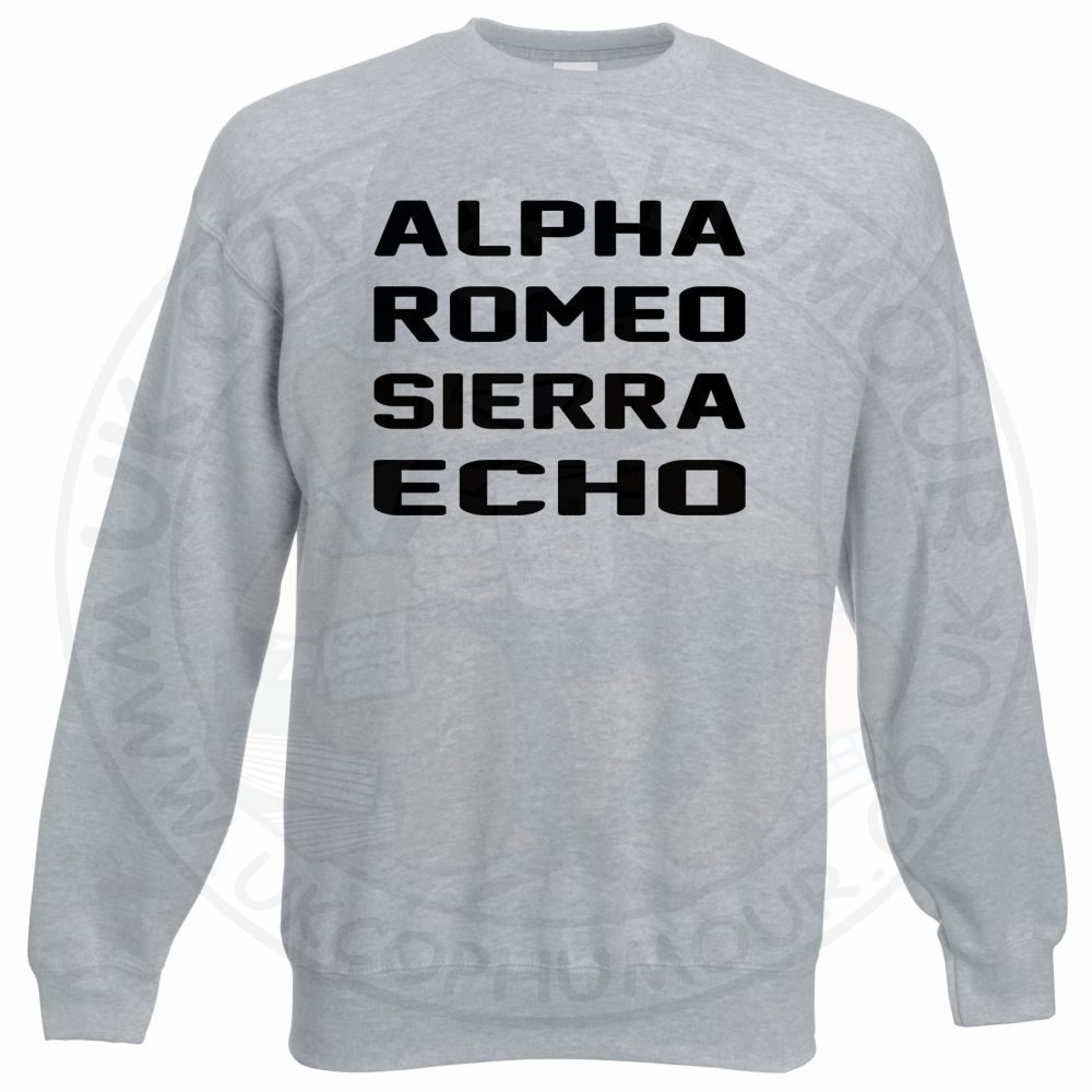 Alpha Romeo Sierra Echo Sweatshirt - Image 4