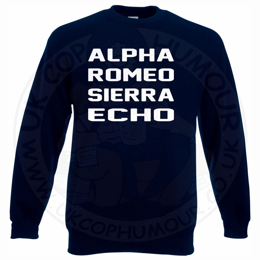 Alpha Romeo Sierra Echo Sweatshirt - Image 6
