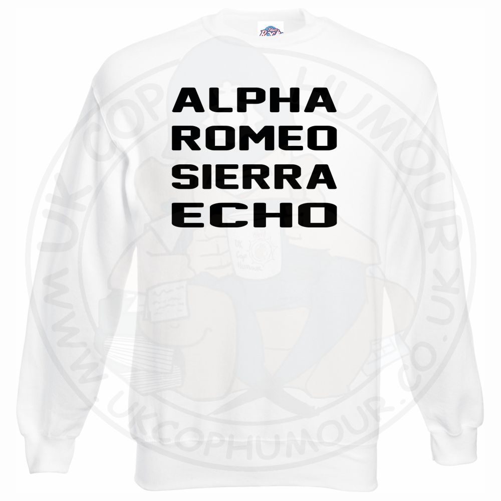 Alpha Romeo Sierra Echo Sweatshirt - Image 10