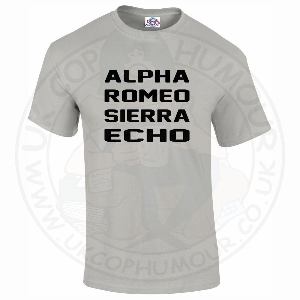 Mens Alpha Romeo Sierra Echo T-Shirt - Image 6