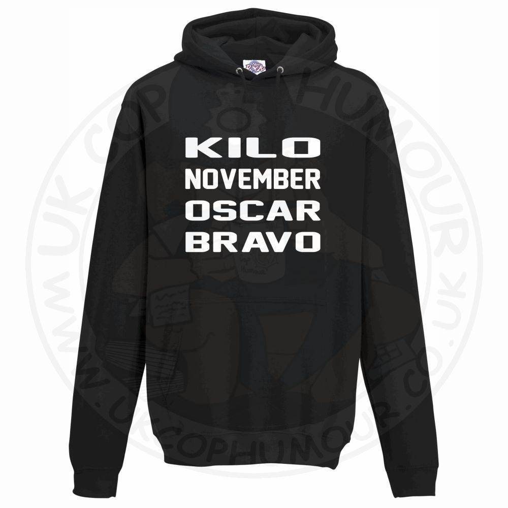 Unisex Kilo November Oscar Bravo Hoodie - Image 3