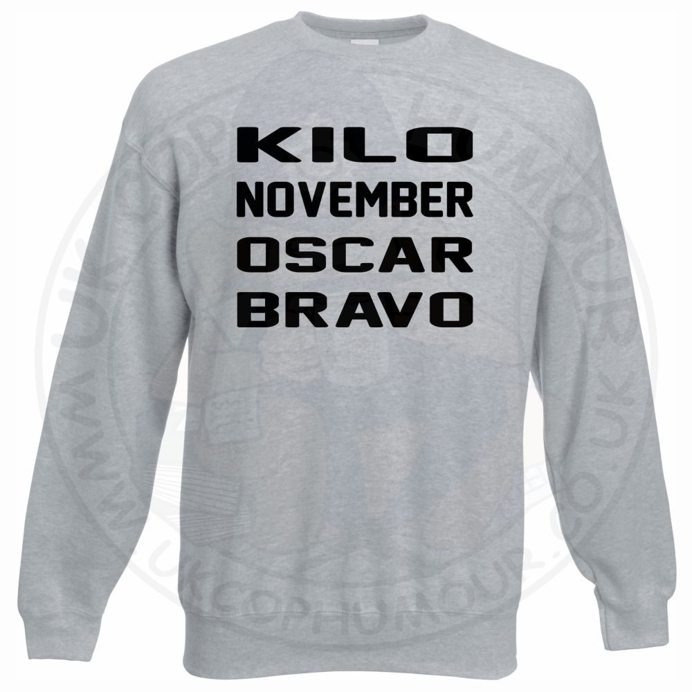 Kilo November Oscar Bravo Sweatshirt - Image 4