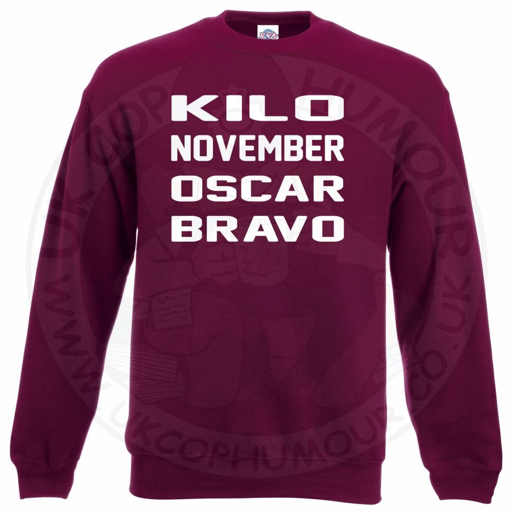 Kilo November Oscar Bravo Sweatshirt - Image 5