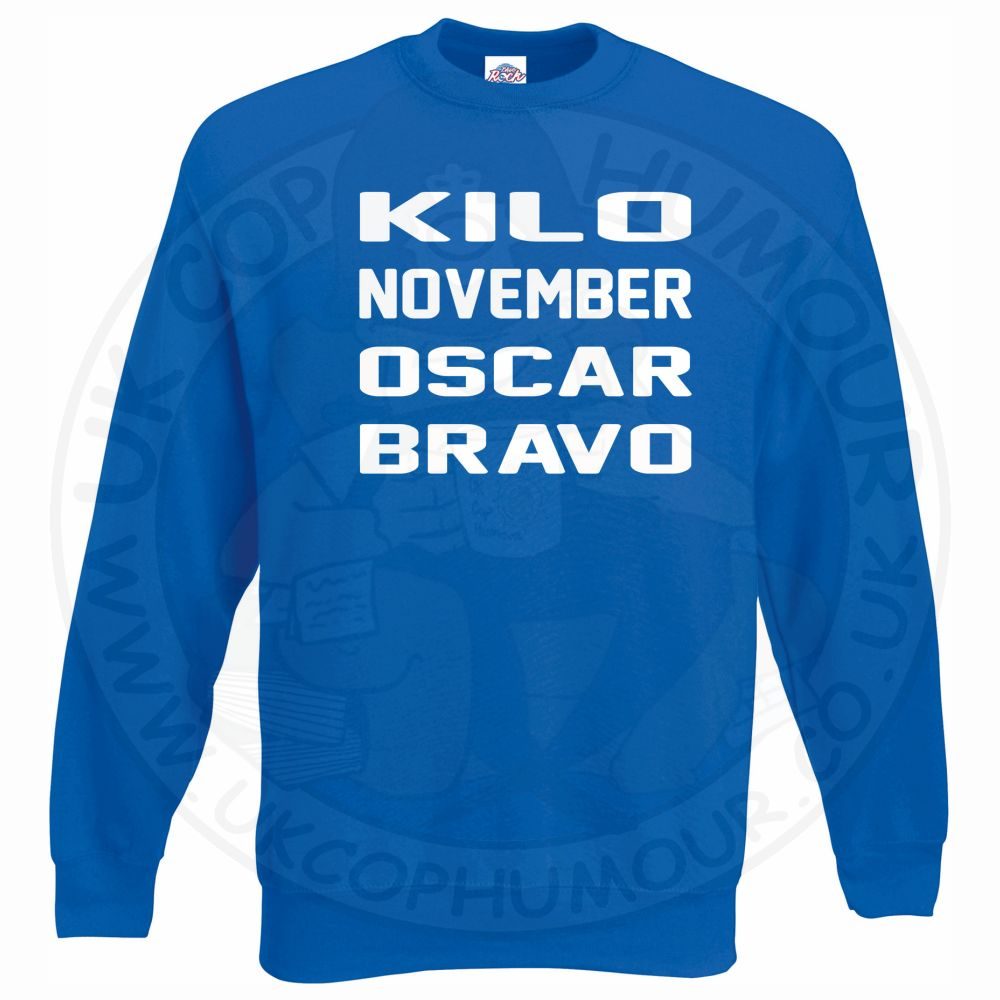 Kilo November Oscar Bravo Sweatshirt - Image 8