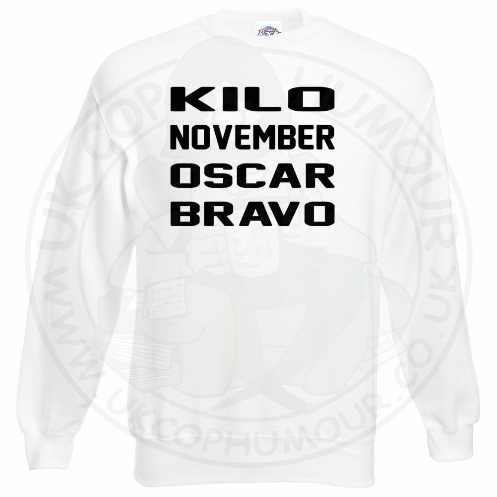 Kilo November Oscar Bravo Sweatshirt - Image 10